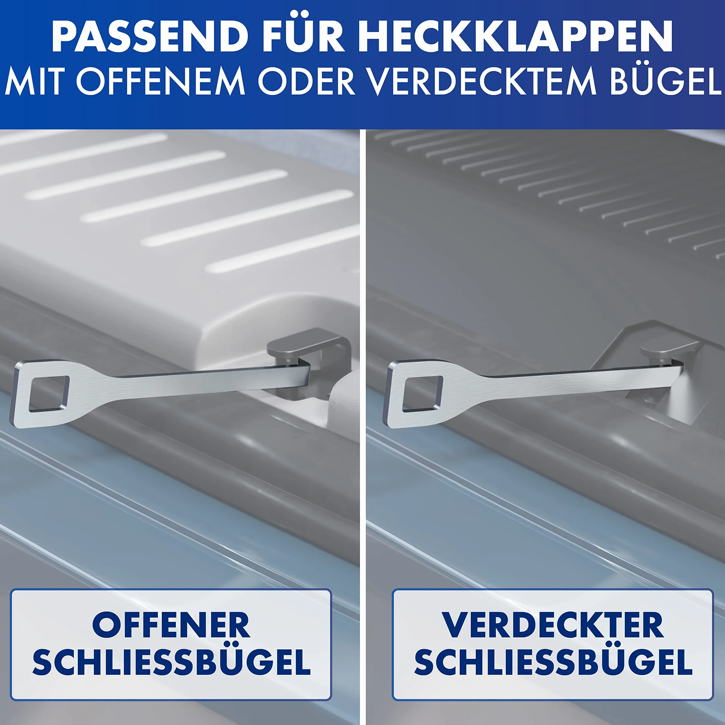 Stojak na tylną klapę do VW T5 & T6 (20 cm) – akcesoria kempingowe do Bulli, California, Comfortline, Beach & Multivan