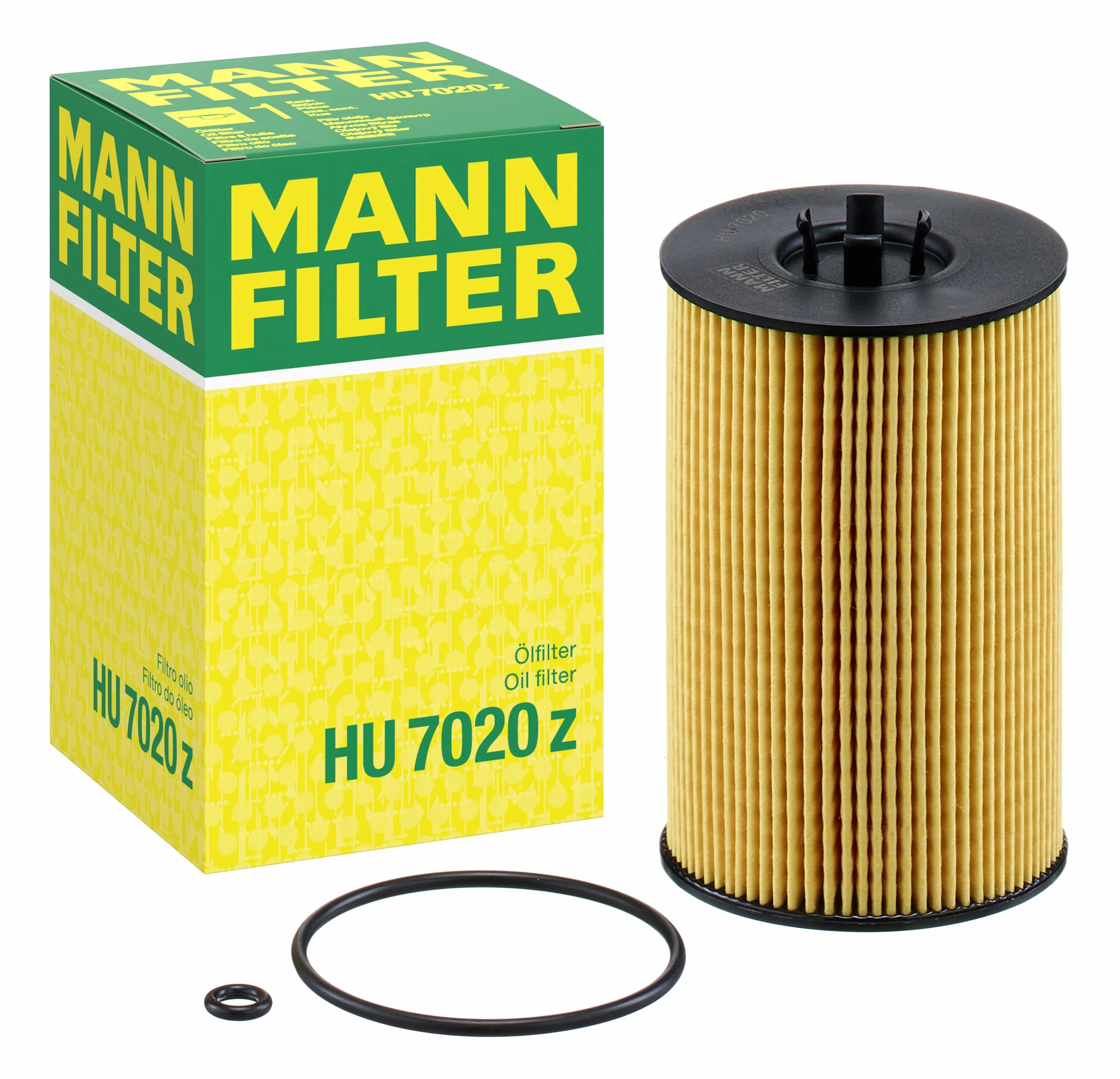 MANN-FILTER HU 7020 Filtr olejowy do samochodów osobowych i dostawczych