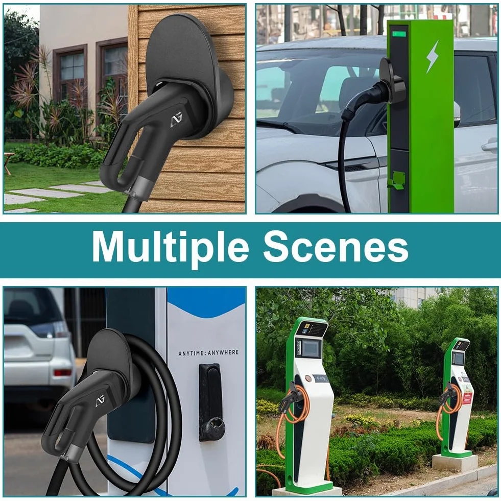 Uchwyt ładowarki typu 2 EV, kabel Wallbox, uchwyt ścienny do ładowarki EV