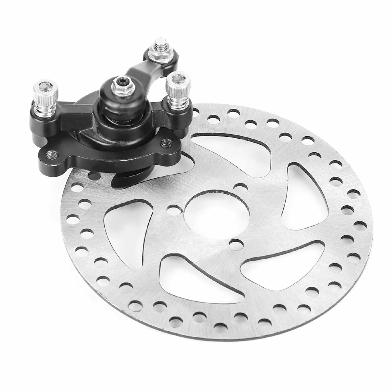 KIMISS Zestaw hamulcowy tarczowy tylny ze stopu aluminium for skuterów mini - tarcza + zacisk