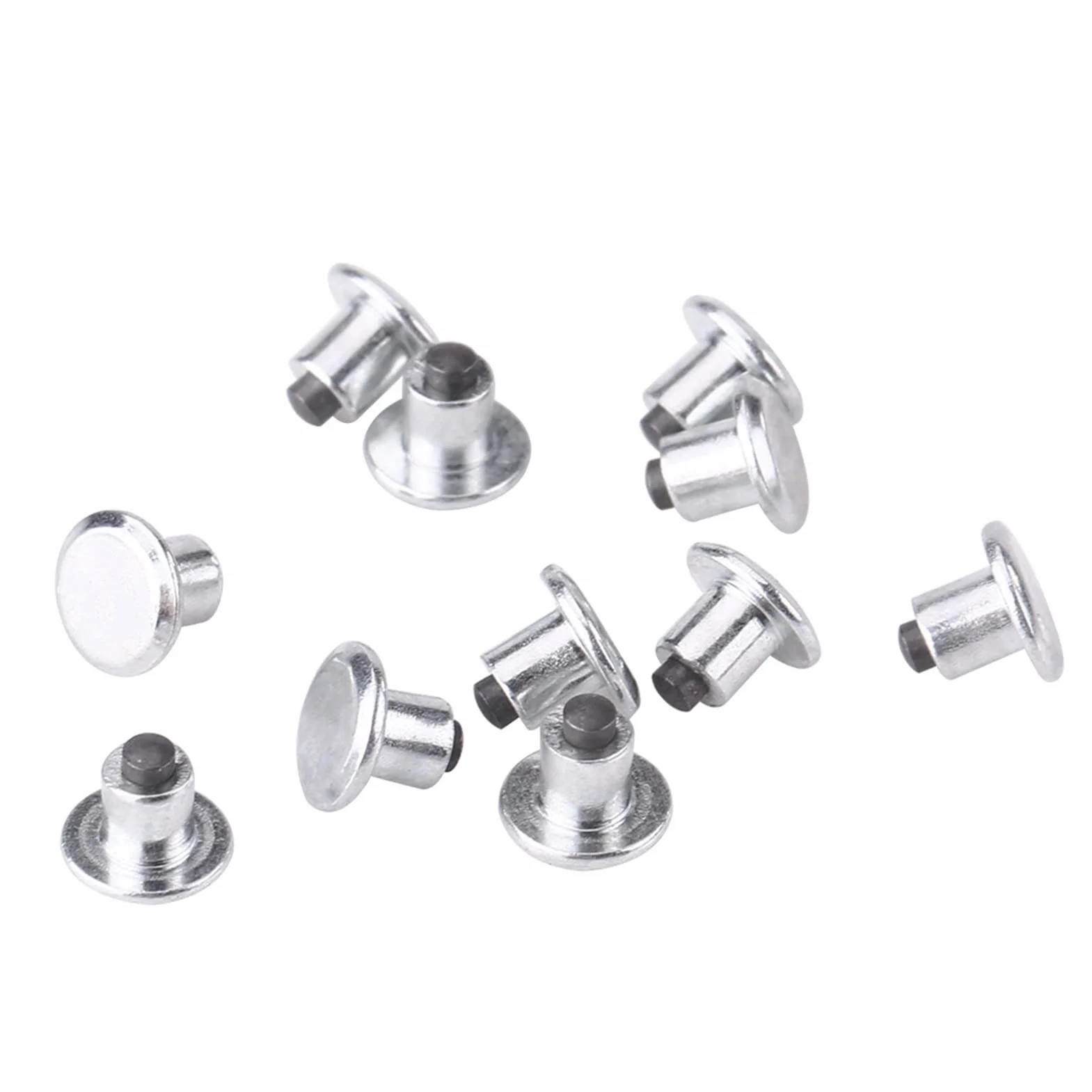 100 Sztuk Opony śnieżne Kolce, 6.5mm/0.26 "śruby do Opon Opon śnieżnych Kolce do Rowerów Motocykl ATV Buty