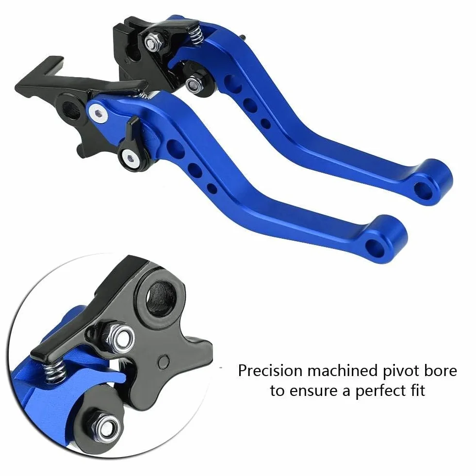 KIMISS Dźwignia sprzęgła i hamulca bębnowego CNC z aluminium, for motocykl, ergonomiczna, precyzyjna