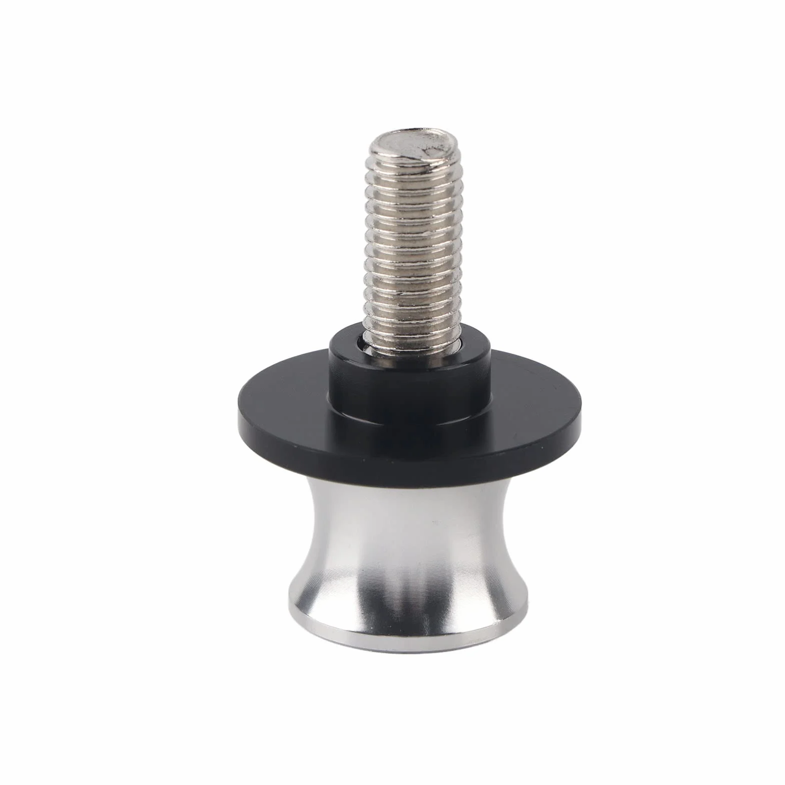 Duokon szpula wahacza CNC 10mm twardy anodowany stojak wahacz szpulki 1 para srebrny