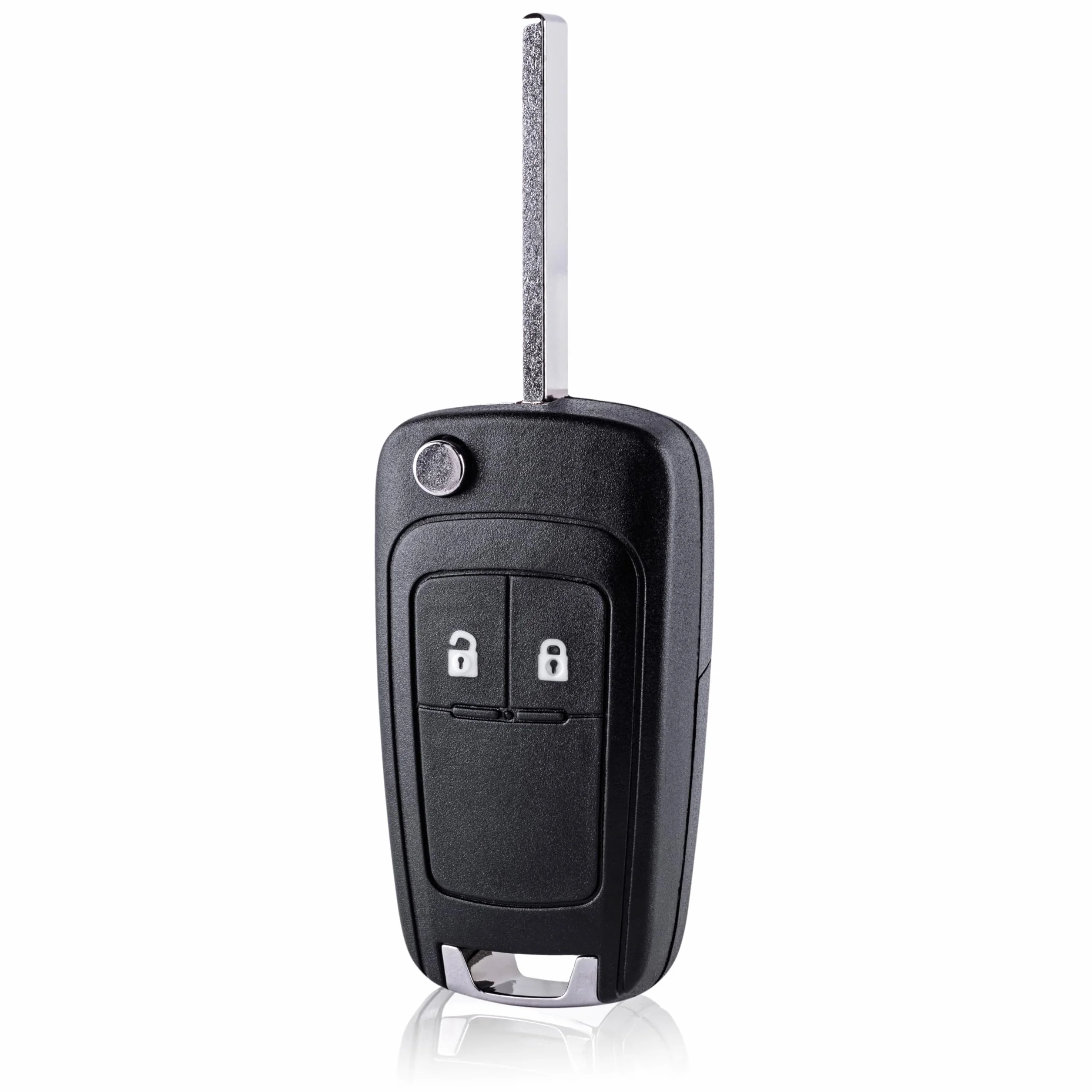 Obudowa Kluczyka Samochodowego Opel Vauxhall HU100 Etui 2 Przyciski Składany do Insignia Astra J Mokka Meriva B Zafira C Corsa E