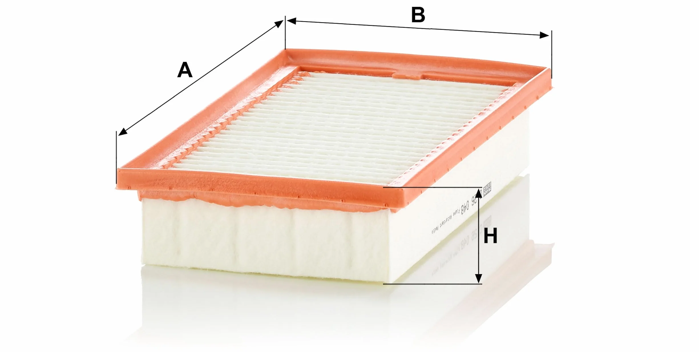 MANN-FILTER C 26 048 Filtr powietrza - SAMOCHODY OSOBOWE + DOSTAWCZE