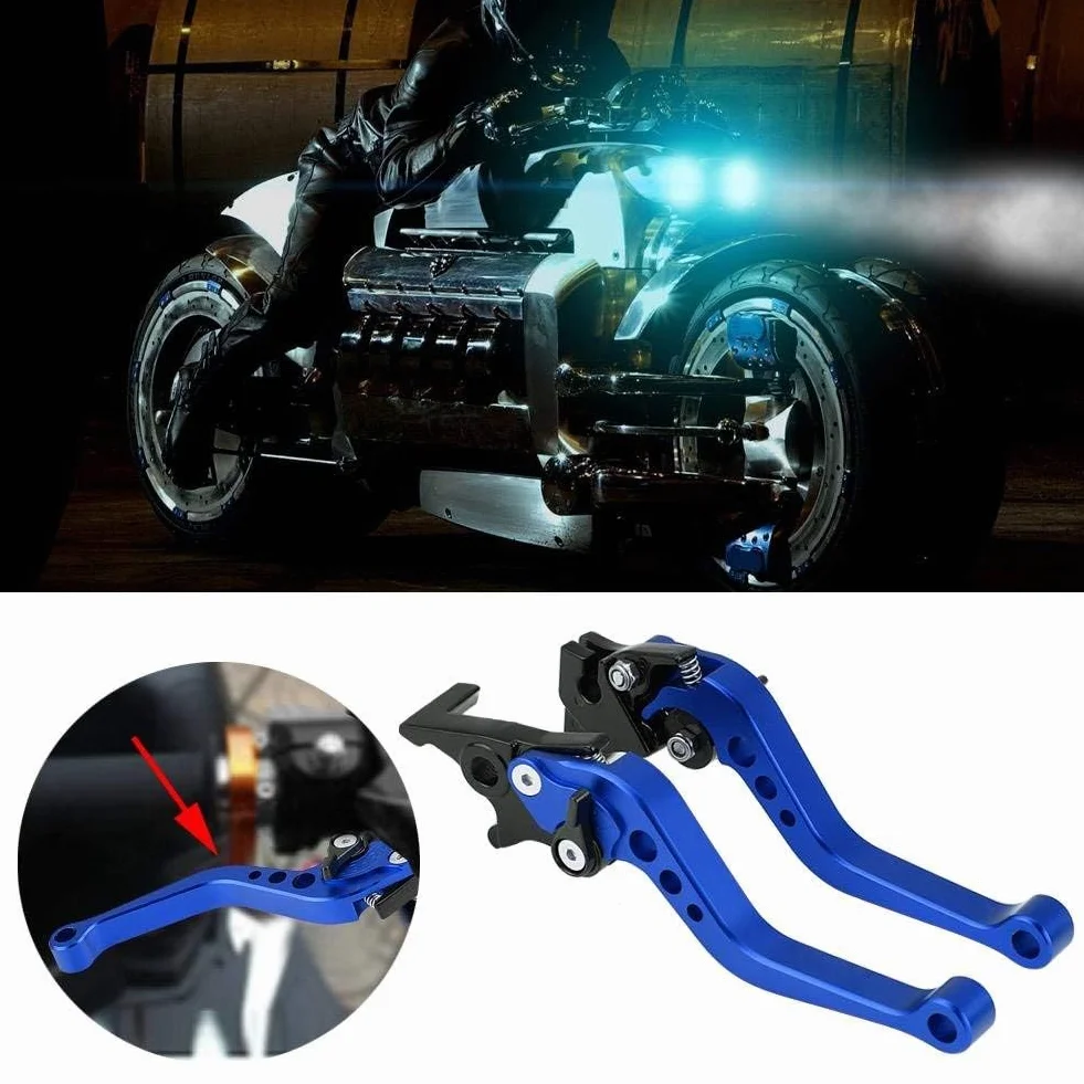 KIMISS Dźwignia sprzęgła i hamulca bębnowego CNC z aluminium, for motocykl, ergonomiczna, precyzyjna