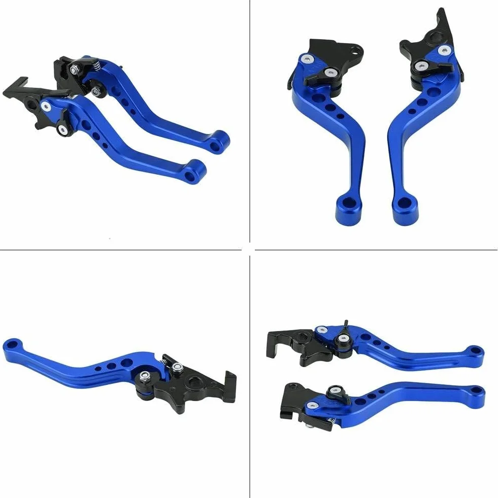 KIMISS Dźwignia sprzęgła i hamulca bębnowego CNC z aluminium, for motocykl, ergonomiczna, precyzyjna