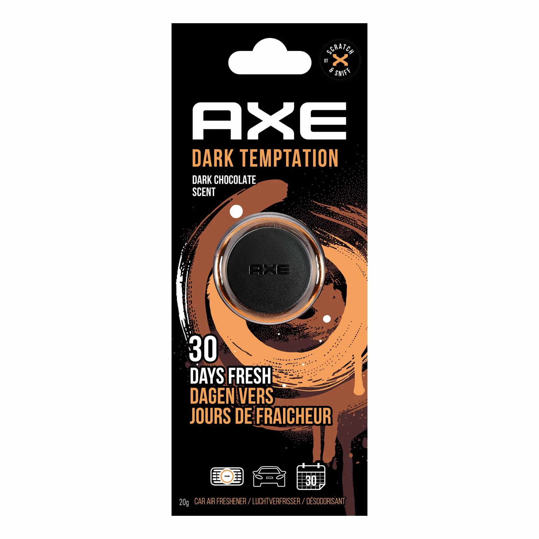 California Scents MINI AMBIENTADOR VENT Axe DARK TEMPTATION
