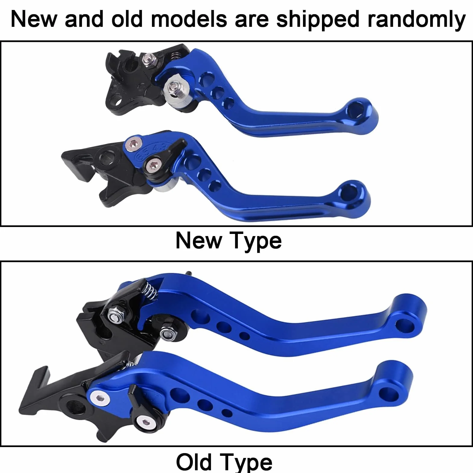 KIMISS Dźwignia sprzęgła i hamulca bębnowego CNC z aluminium, for motocykl, ergonomiczna, precyzyjna