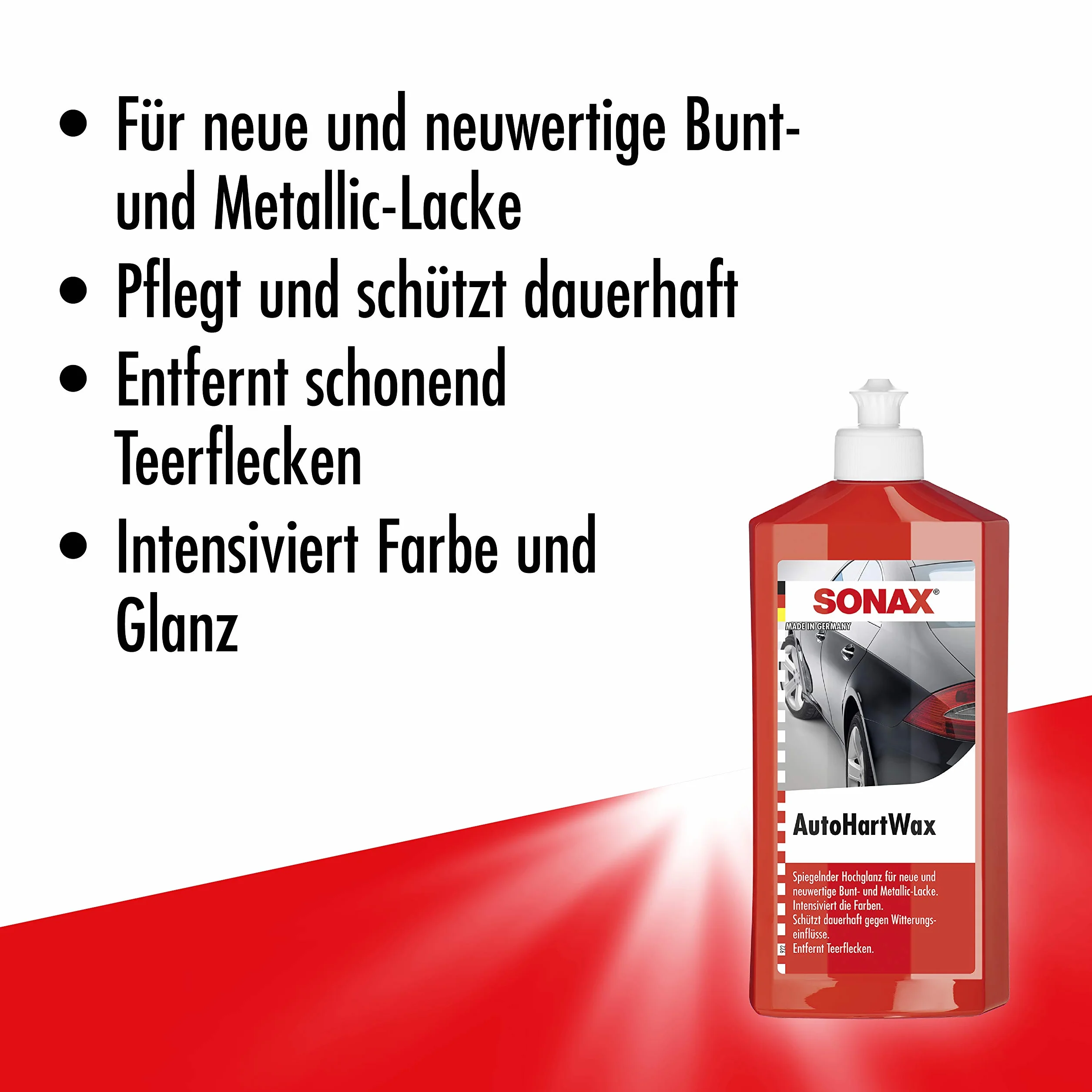Sonax 301200 Wosk, Wielokolorowy, 500 ml