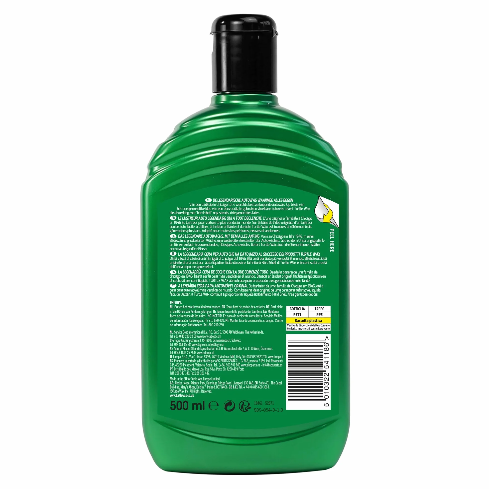 Turtle Wax TW52871 Wosk, Wielokolorowy, 500 ml